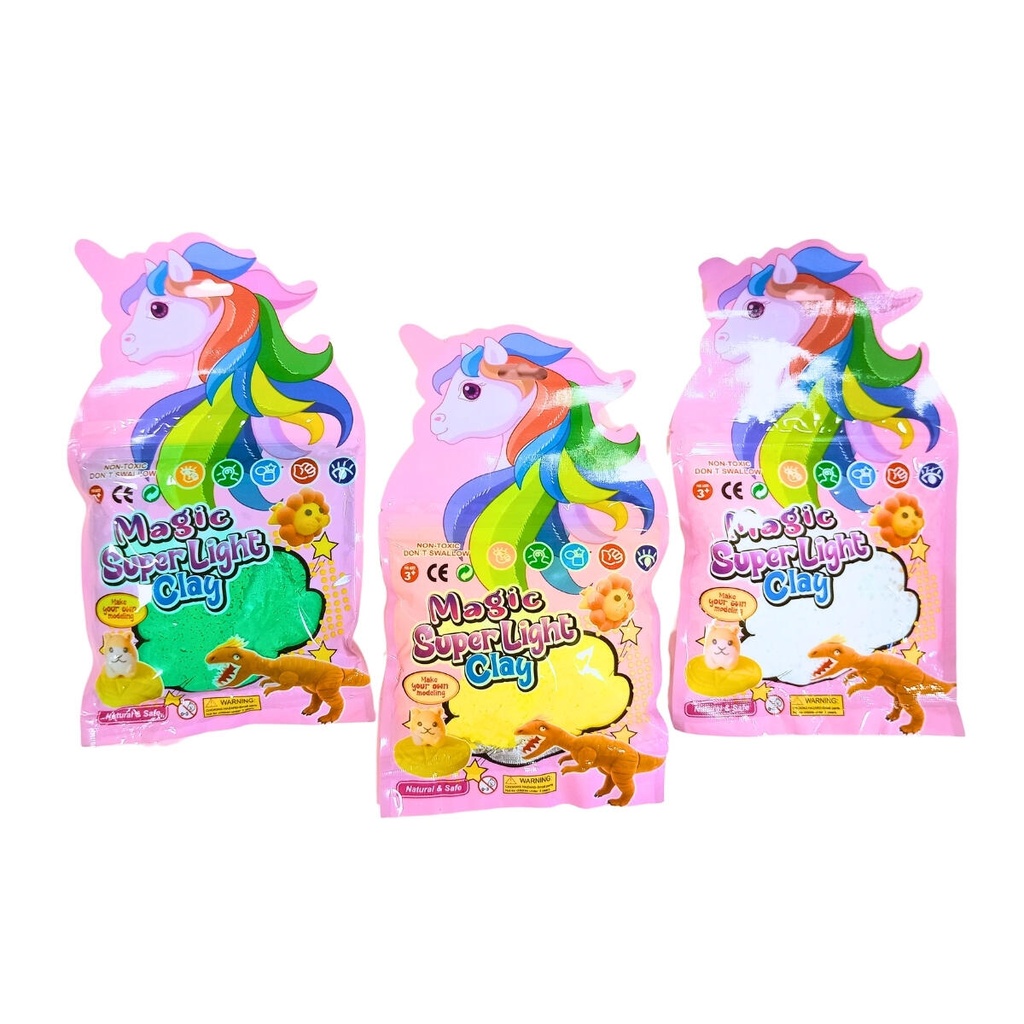 MASA SLIME 60G UNICORNIO EN SOBRE CIERRE FACIL