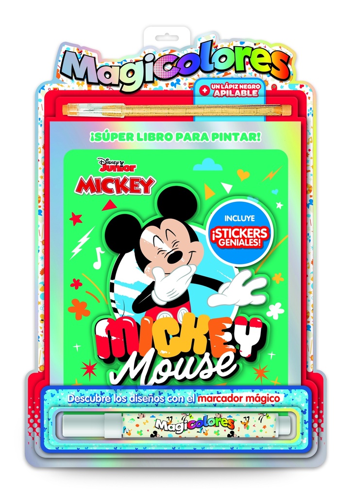BLISTER VERTICE MAGICOLORES MICKEY