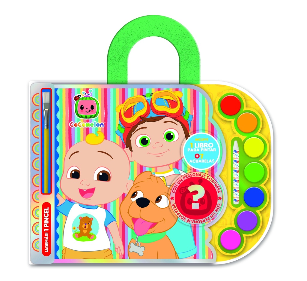 BLISTER VERTICE ACUARELAS COCOMELON