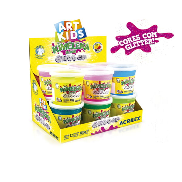 SLIME KIMELEKA GLITTER 180g