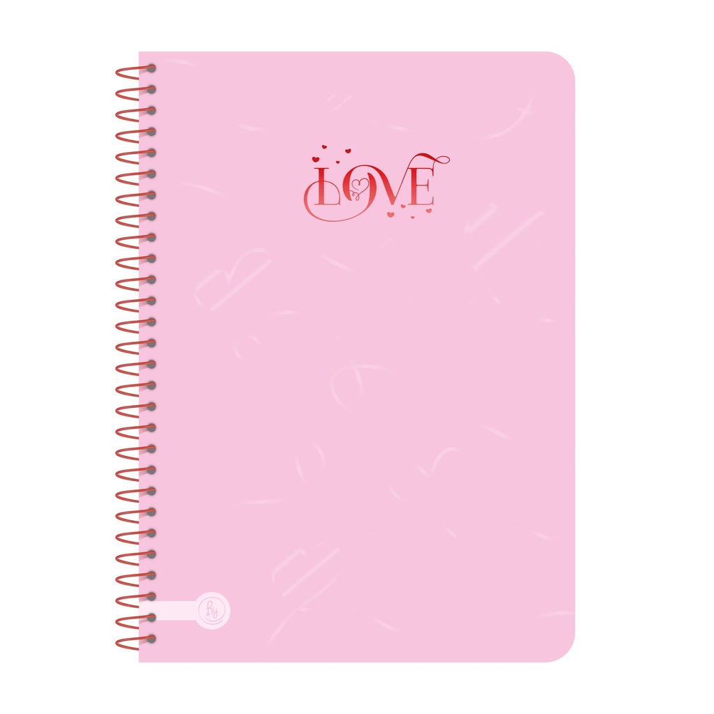 CUADERNO RY A5 15X21 ANILLADO SEMIRIGIDO 80 HOJAS PASTEL 1084