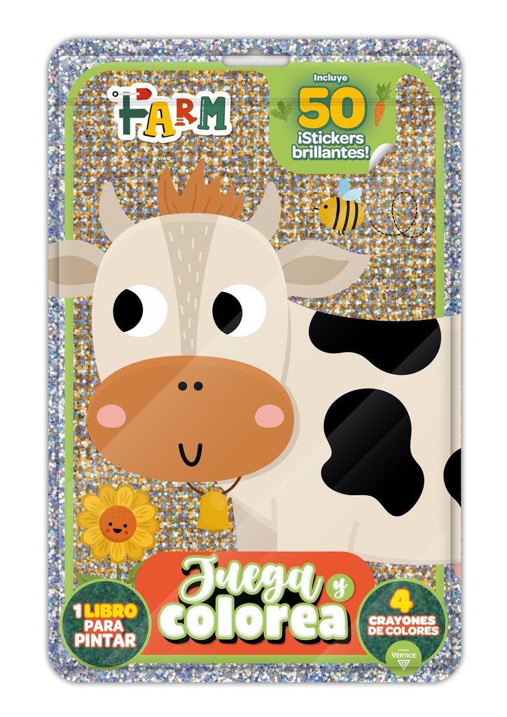 FLOW PACK VERTICE JUEGA Y COLOREA LA GRANJA