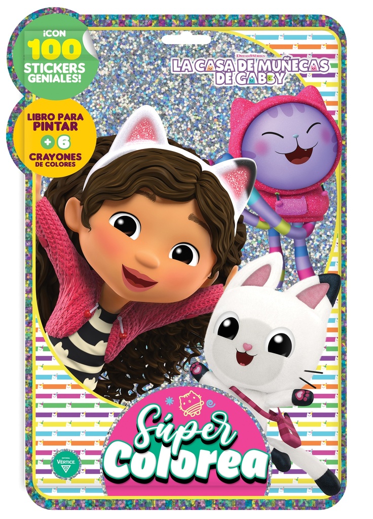 FLOW PACK VERTICE SUPER COLOREA GABBY DOLL HOUSE