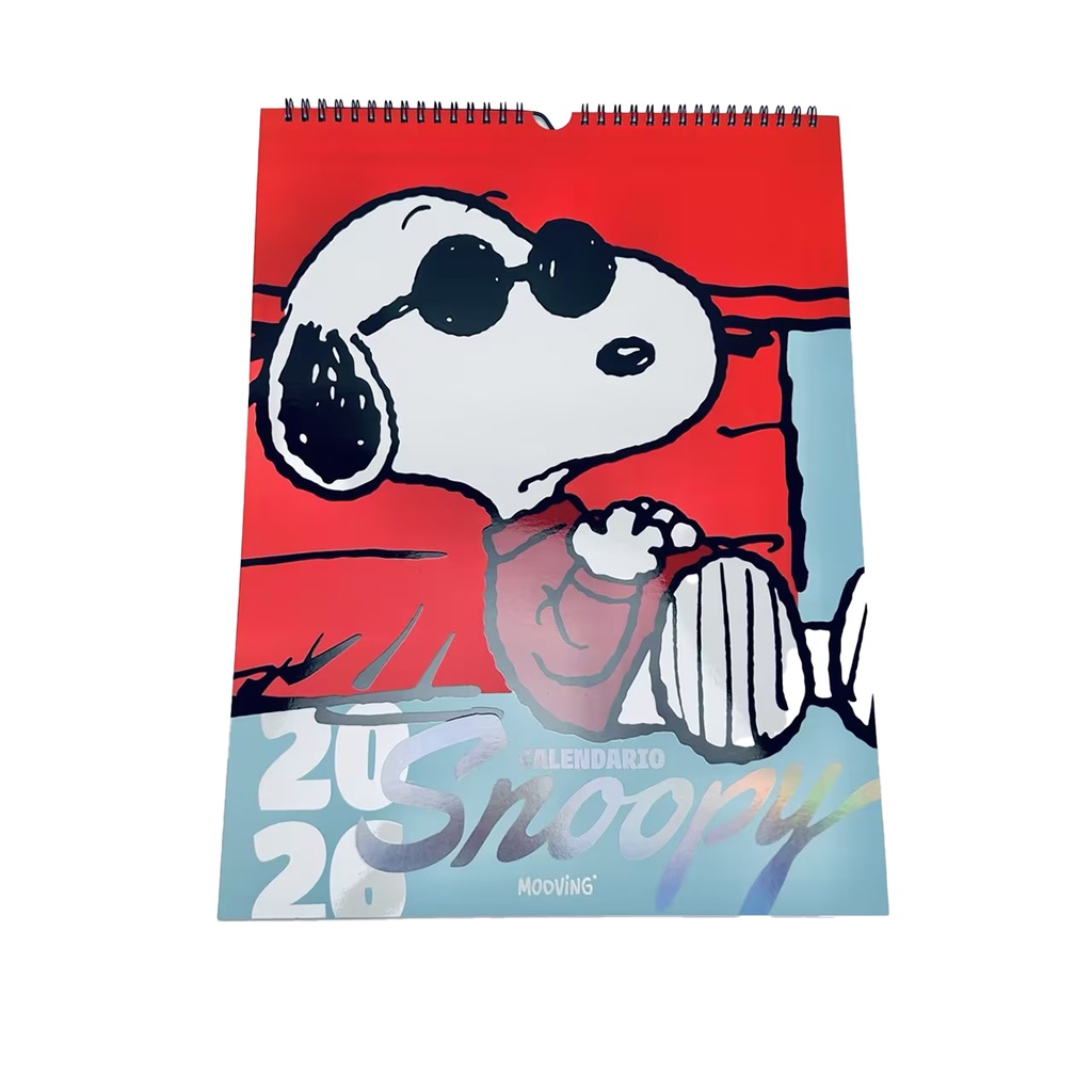 CALENDARIO MOOVING 40X30 SNOOPY