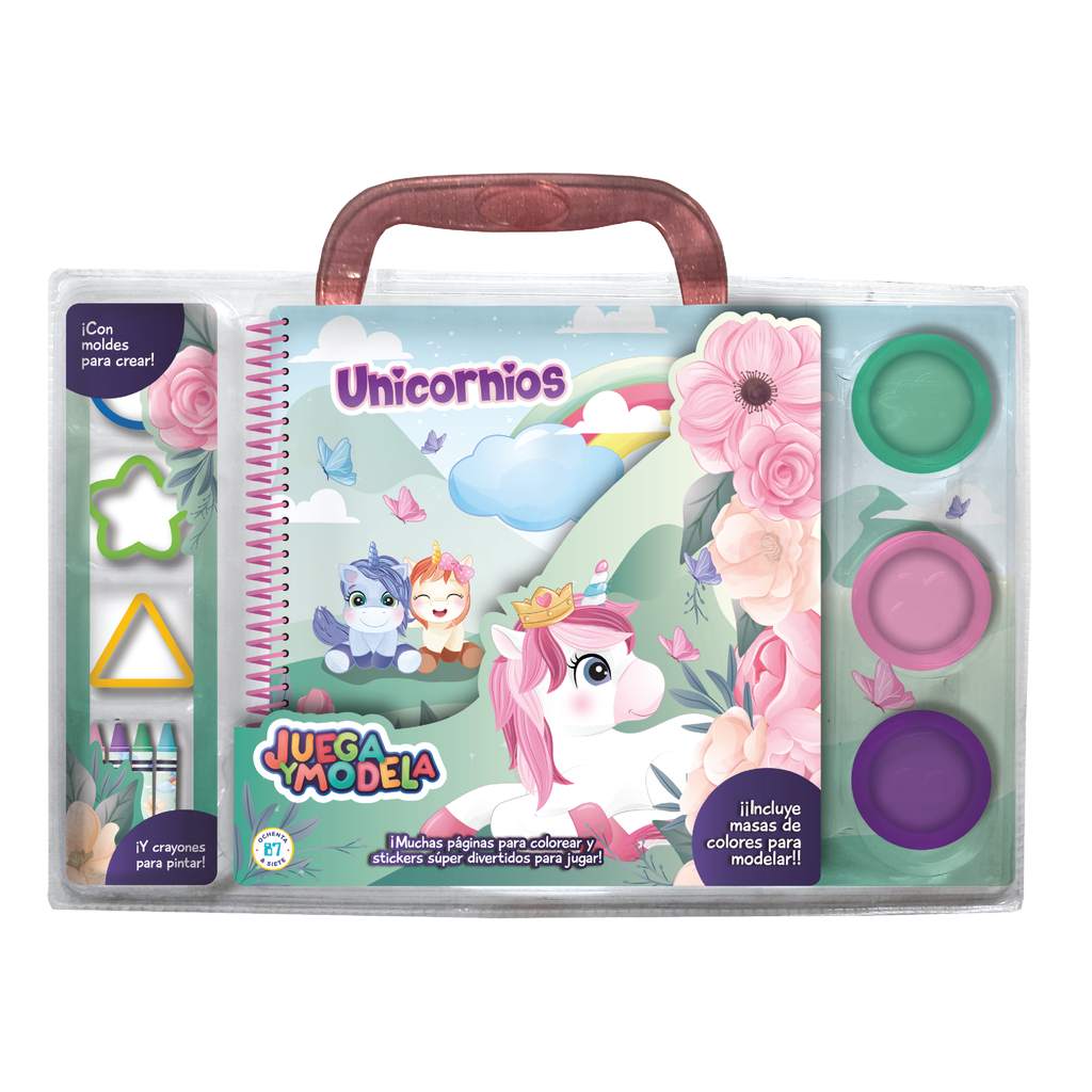SET 87 JUEGA Y MODELA UNICORNIOS