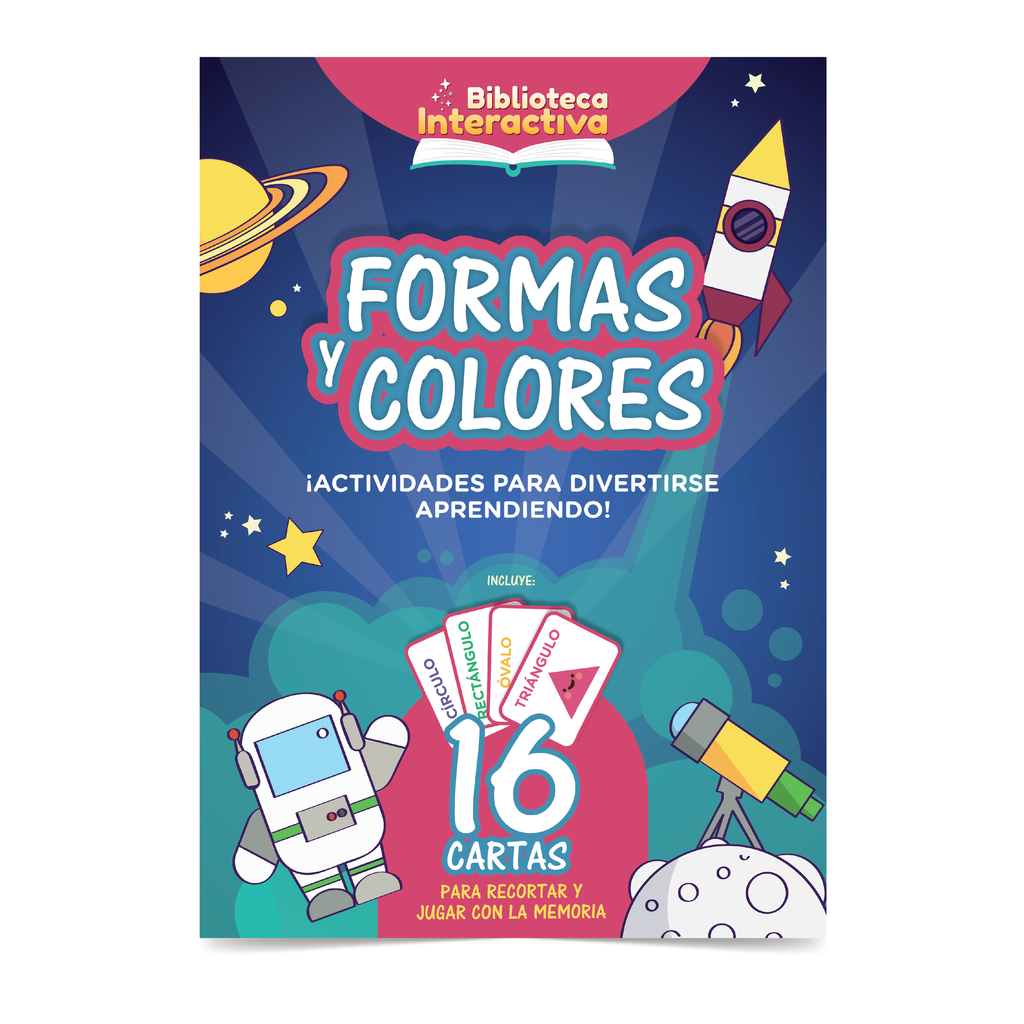 LIBRO 87 BIBLIOTECA INTERACTIVA COLORES Y FORMAS
