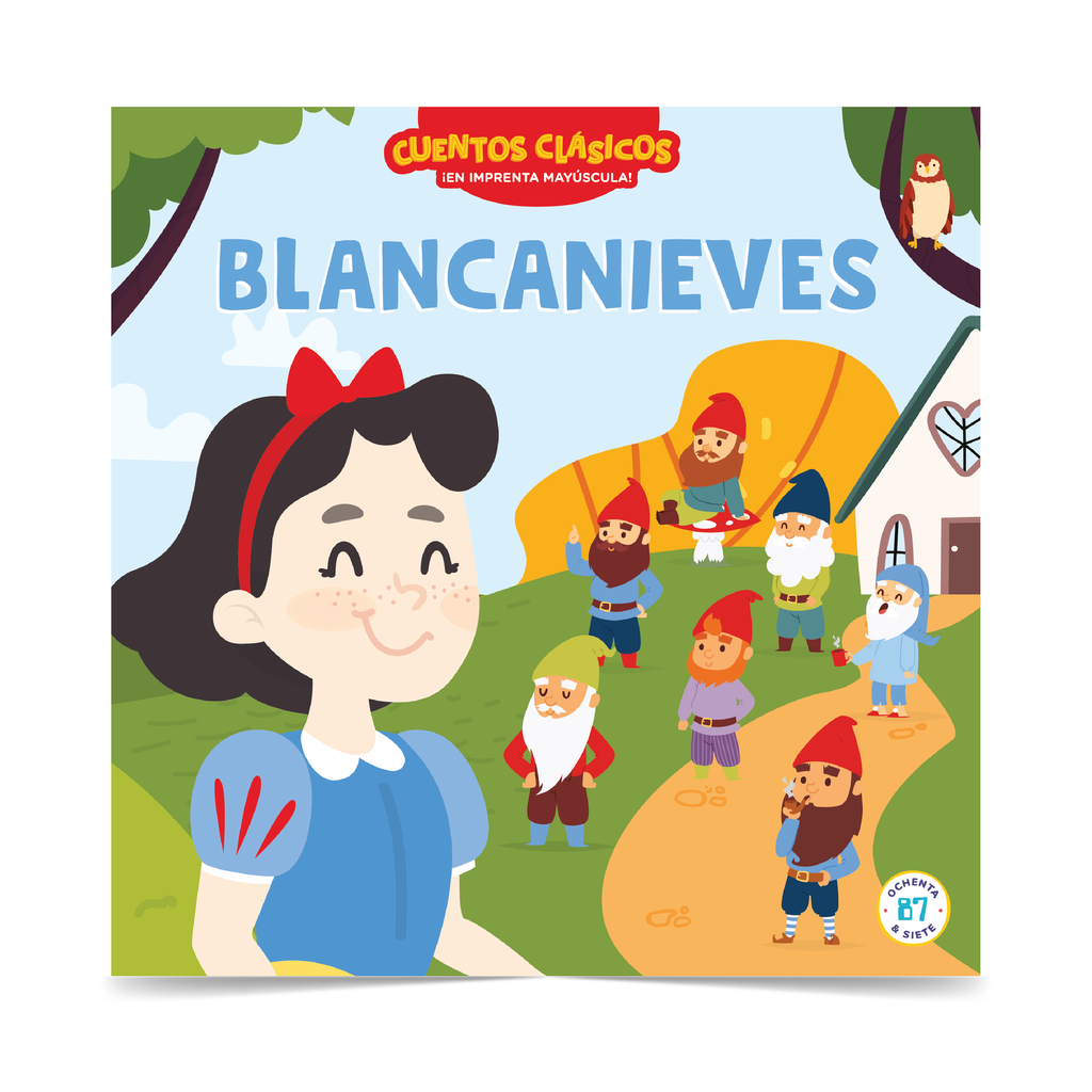 LIBRO 87 CUENTOS CLASICOS BLANCANIEVES