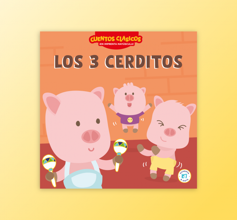 LIBRO 87 CUENTOS CLASICOS MINI LOS 3 CERDITOS