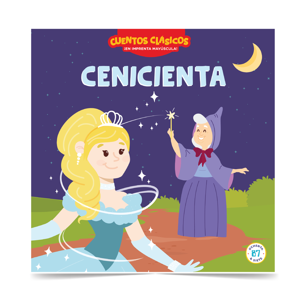 LIBRO 87 CUENTOS CLASICOS MINI CENICIENTA