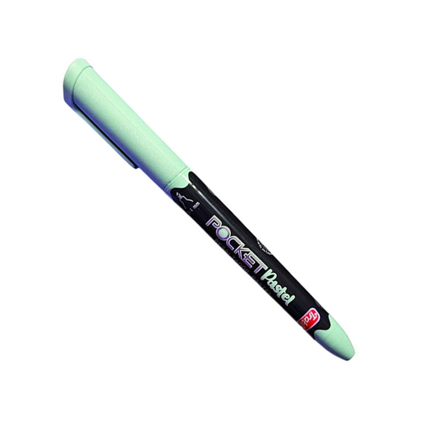 RESALTADOR TRABI POCKET PASTEL X12 VERDE