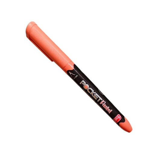 RESALTADOR TRABI POCKET PASTEL X12 NARANJA