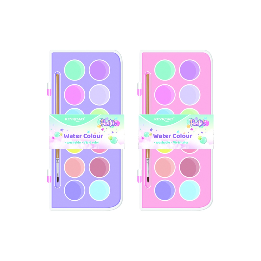 ACUARELA KEYROAD PASTEL X12