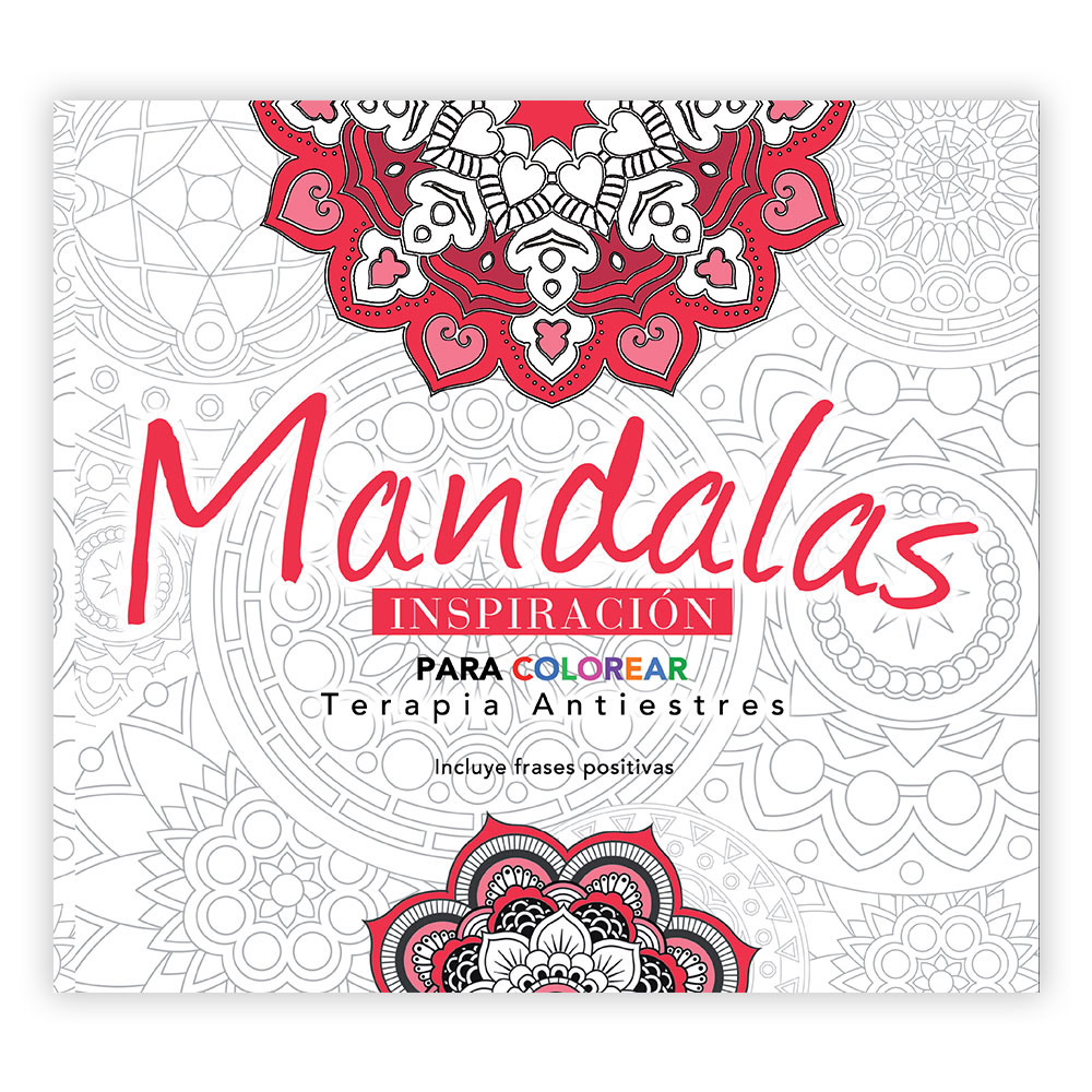 LIBRO MANDALAS PARA COLOREAR TERAPIA ANTIESTRES INSPIRACION