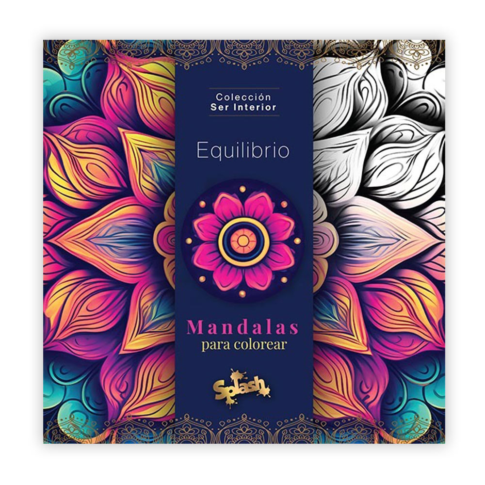 LIBRO SPLASH MANDALAS EQUILIBRIO