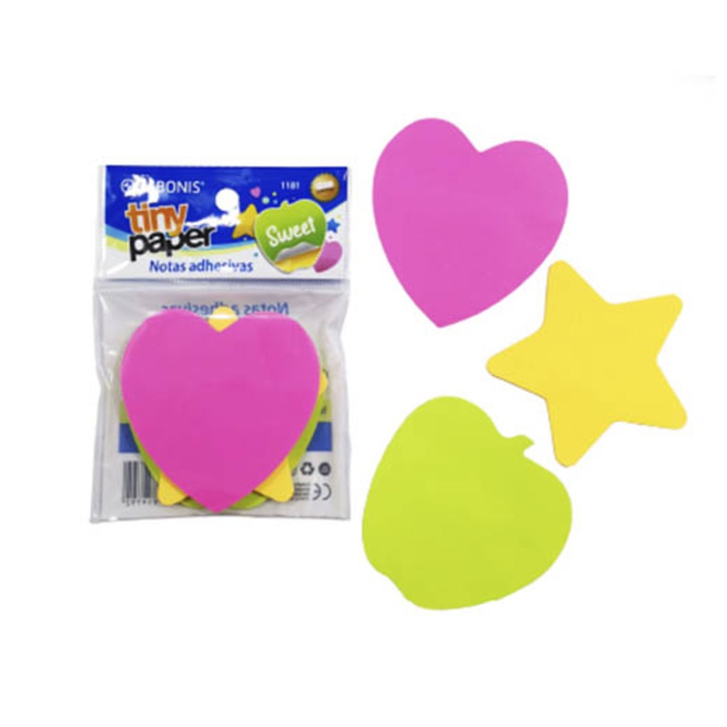 NOTAS ADHESIVAS SABONIS 1181 SWEET X 3 MOTIVOS
