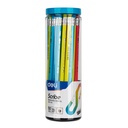 LAPIZ GRAFITO DELI SCRIBE 2B X50 CON GOMA