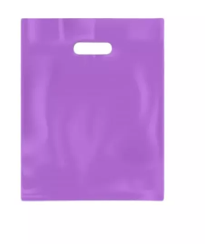BOLSA RIÑON 35X45 LISA COLOR VIOLETA X50