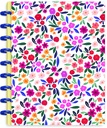 CUADERNO HAPPY NOTES FLORES 17X23CM RAYADO PUNTEADO CON DISCOS