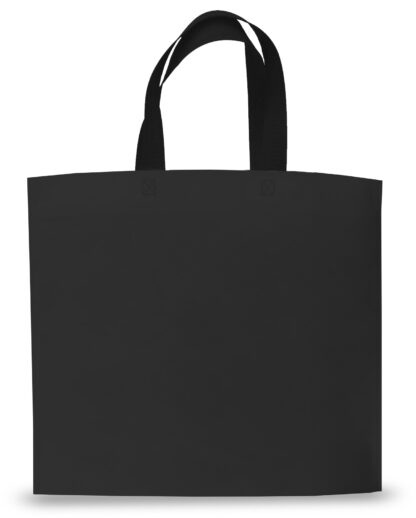 BOLSA TELA MANIJA CHICA 30X30X10CM NEGRO