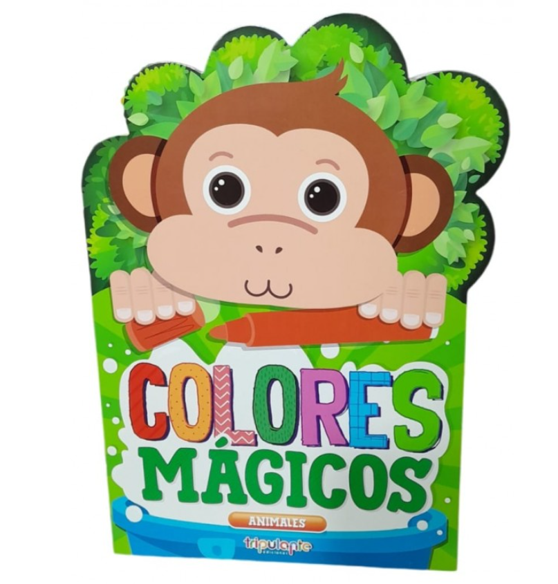 LIBRO COLORES MAGICOS ANIMALES