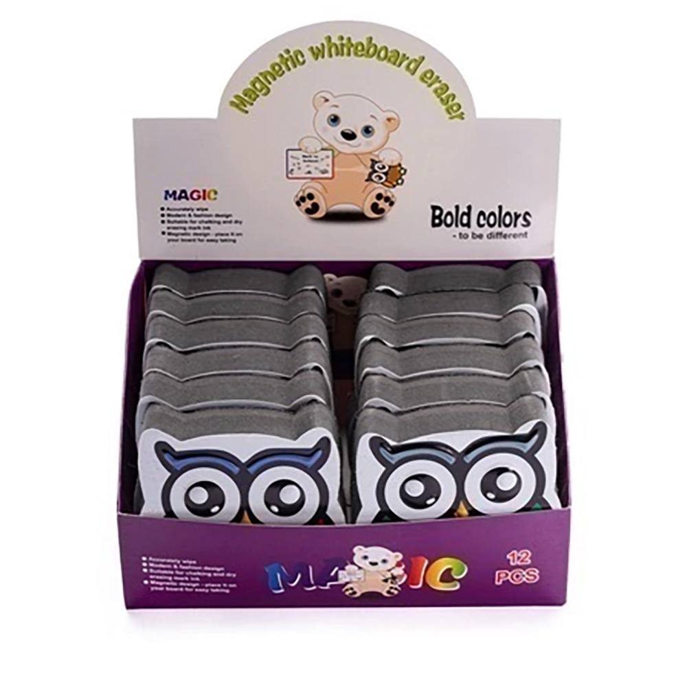 BORRADOR MP MAGNETICO PARA PIZZARRA BLANCA BUHO 2