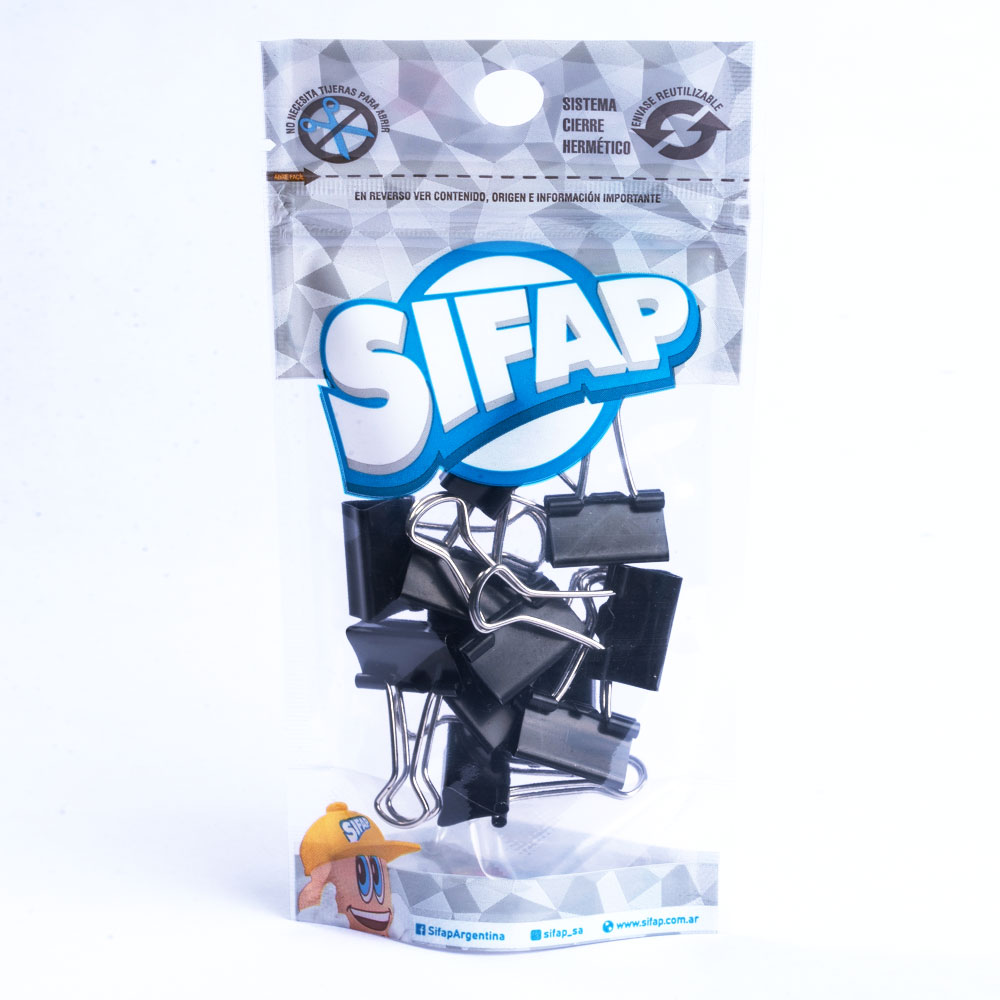 APRIETA PAPEL SIFAP Nº2 NEGRO X6 BLISTER