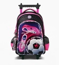 MOCHILA FOOTY CON CARRO 18'' GIRLS SOCCER CON LUZ