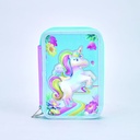 CARTUCHERA FILGO 3D RIGIDA UNICORNIO