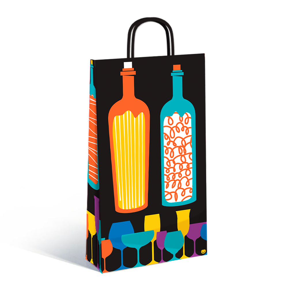 BOLSA RP MULTIVINO 2 BOTELLAS 22X10X42