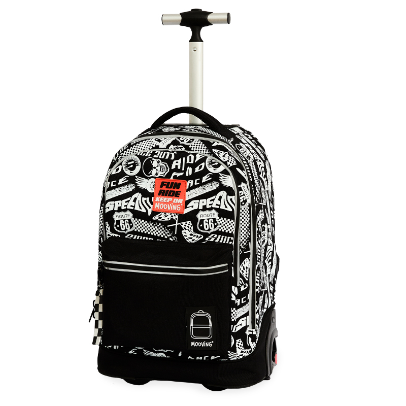 MOCHILA MOOVING CON CARRO TROLLEY SPEED
