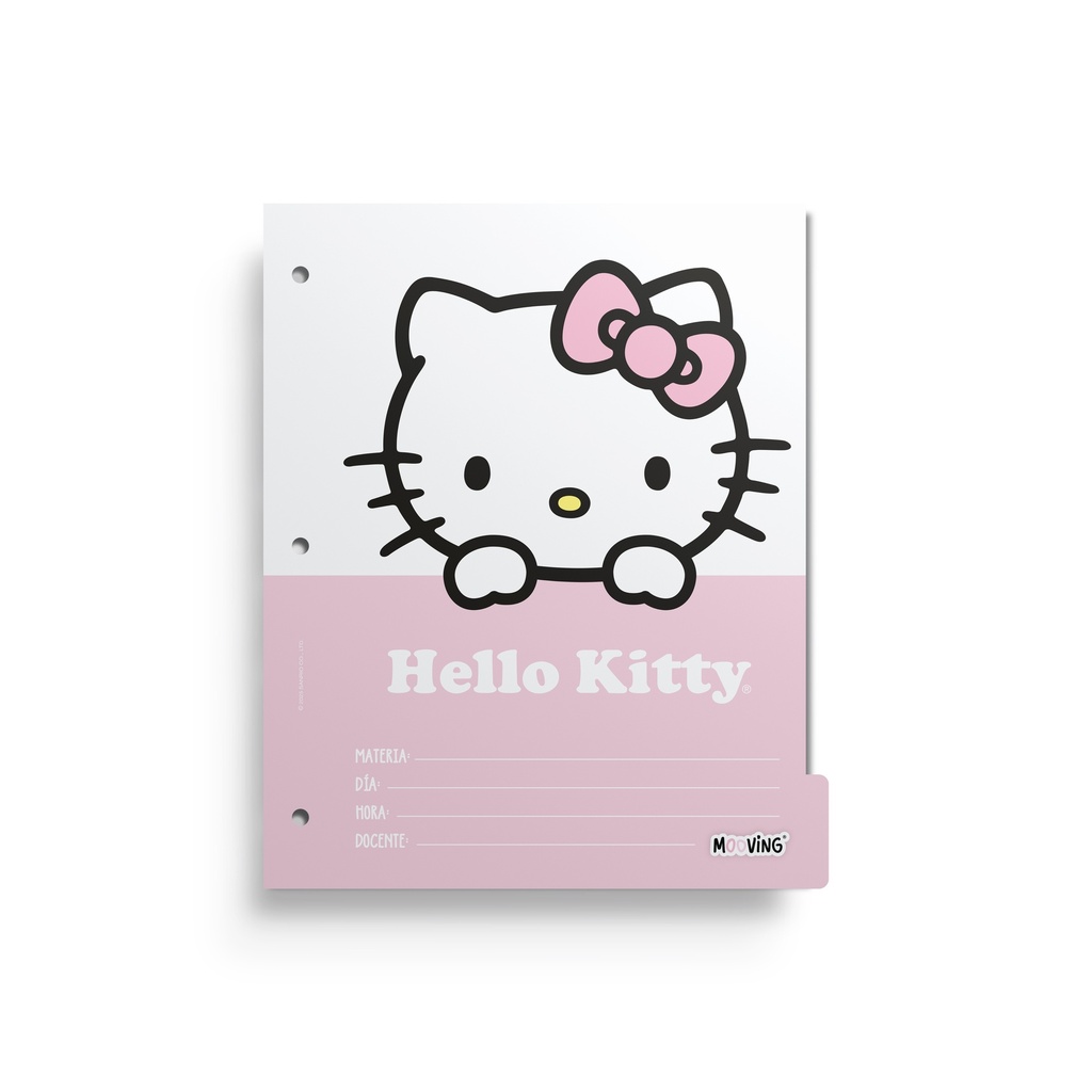 SEPARADOR ESCOLAR MOOVING X6 HELLO KITTY