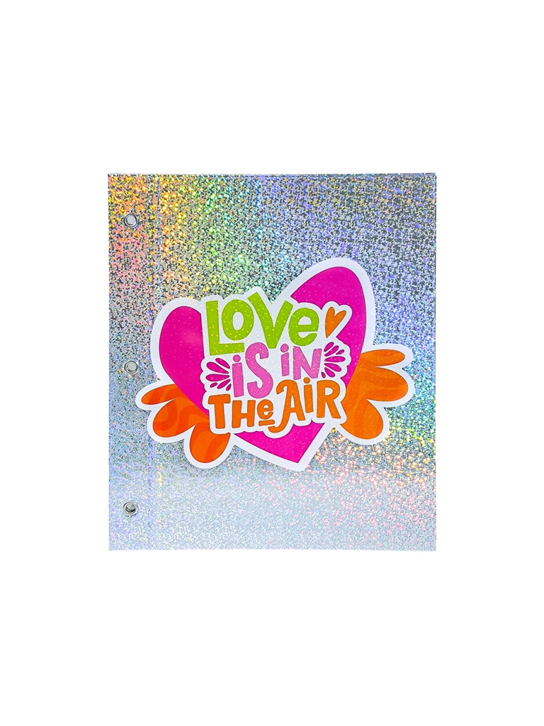 CARPETA 2 TAPAS Nº3 REXON GLITTER CHIC