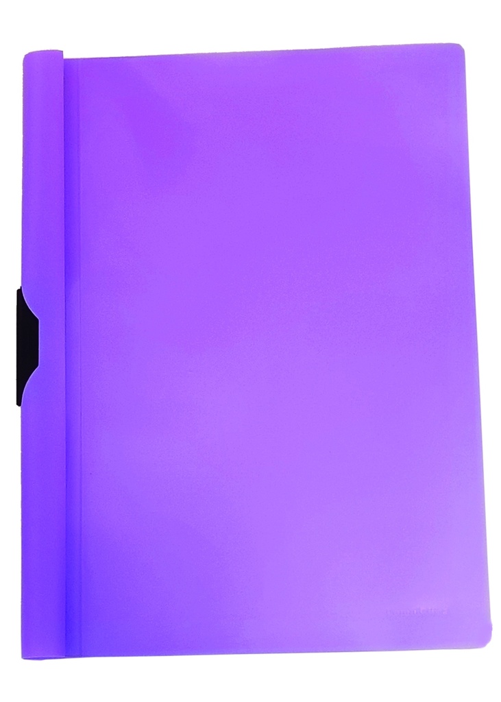 CARPETA LAMA A4 CLIP LATERAL X10 LILA