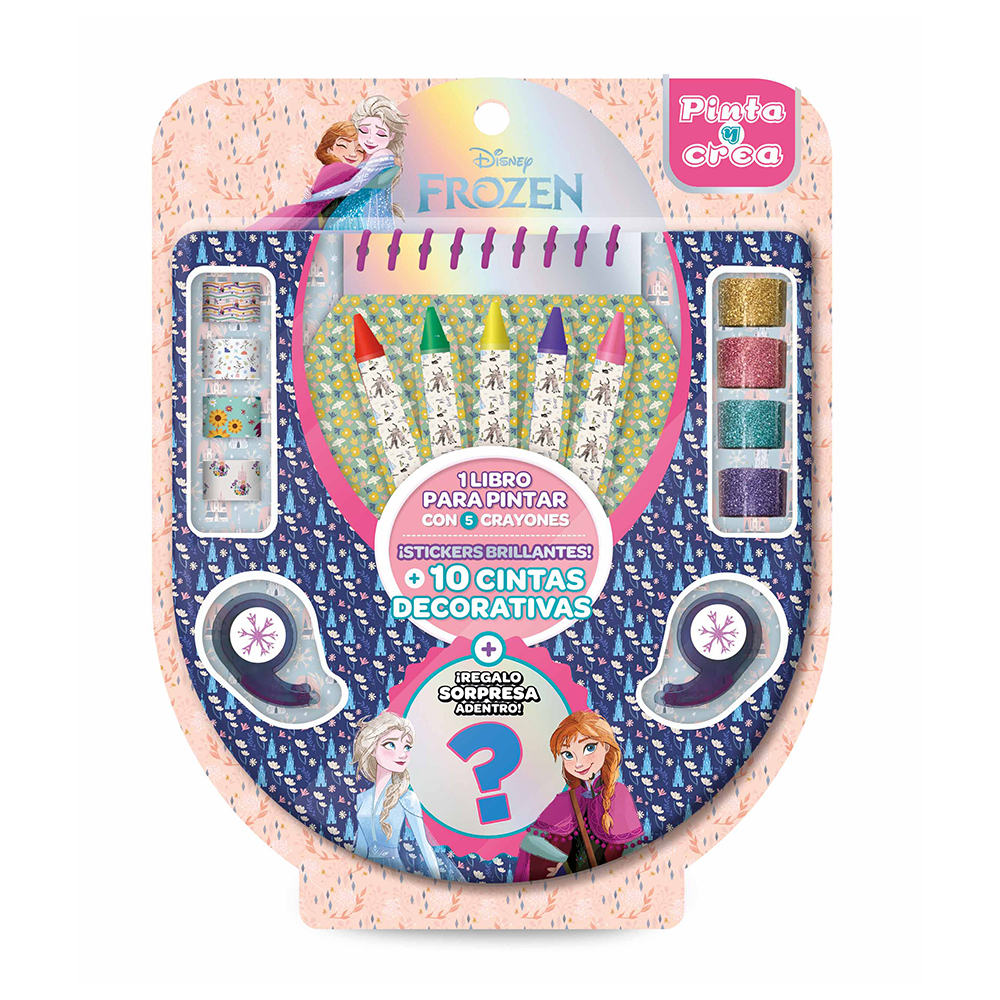 BLISTER VERTICE PINTA Y CREA FROZEN