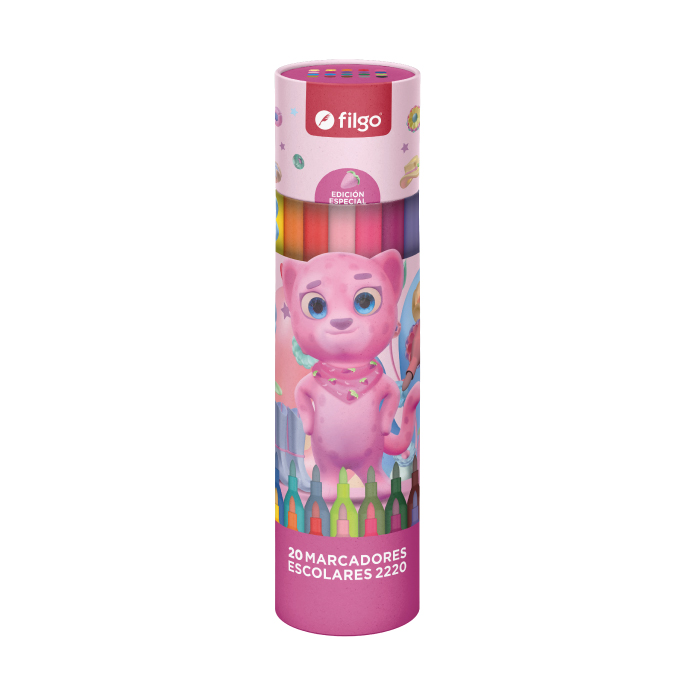 MARCADOR FILGO PINTO TUBO X20 LEOPARDA