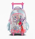 MOCHILA FOOTY CON CARRO 18'' UNICORN WINGS CON LUZ
