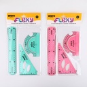 SET GEOMETRIA WERO FLEXIBLE X3 PIEZAS