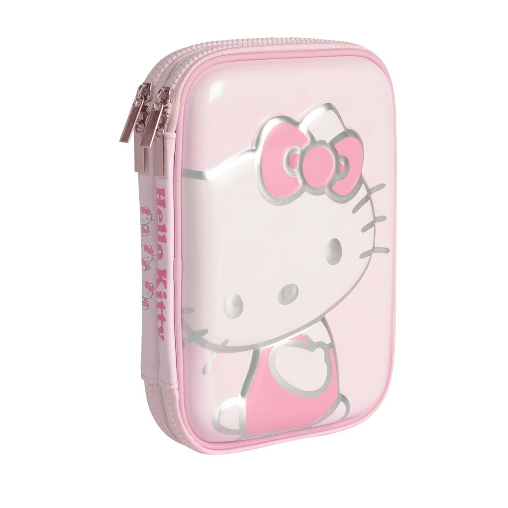 CARTUCHERA MOOVING DOBLE EVA HELLO KITTY