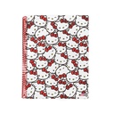 CUADERNO MOOVING A4 UNIVERSITARIO 80H HELLO KITTY