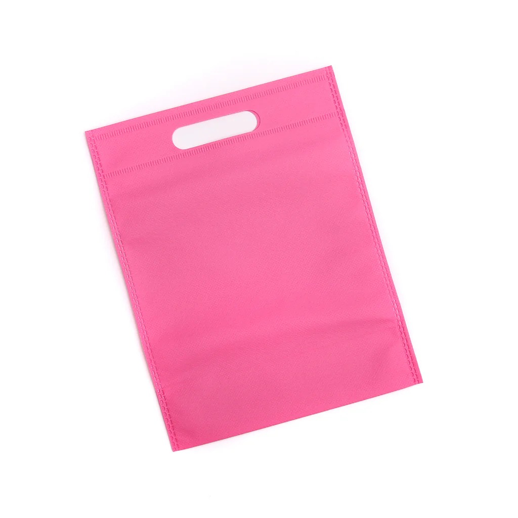 BOLSA TELA RIÑON CHICA 15X21X7CM FUCSIA