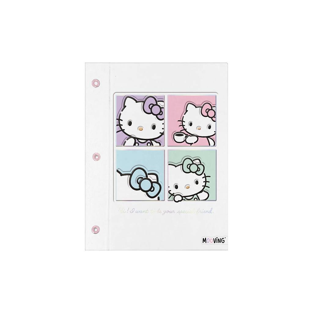 CARPETA 2 TAPAS Nº3 MOOVING HELLO KITTY