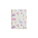 CUADERNO MOOVING 16X21 TAPA FLEXIBLE COSIDO 48 HOJAS GARDEN