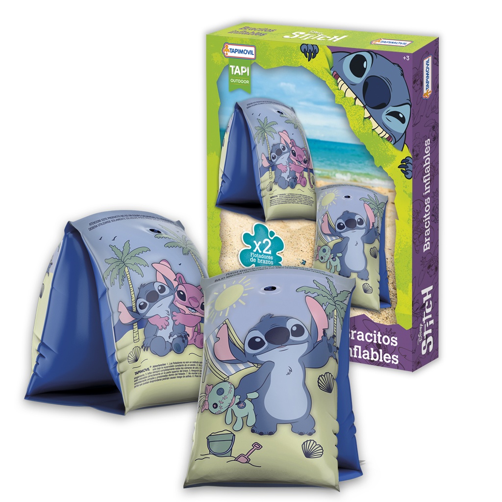 BRACITOS INFLABLE STITCH