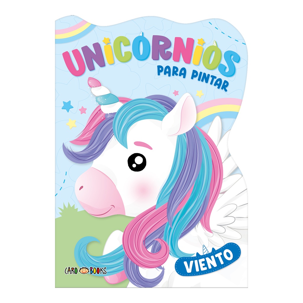 LIBRO UNICORNIO PARA PINTAR VIENTO