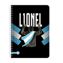 CUADERNO RY A5 15X21 ANILLADO SEMIRIGIDO 80 HOJAS ARGENTINA 1089