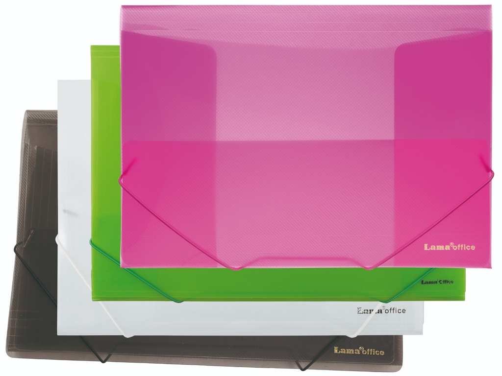 CARPETA LAMA 3 SOLAPAS 35X50 TRANSLUCIDA