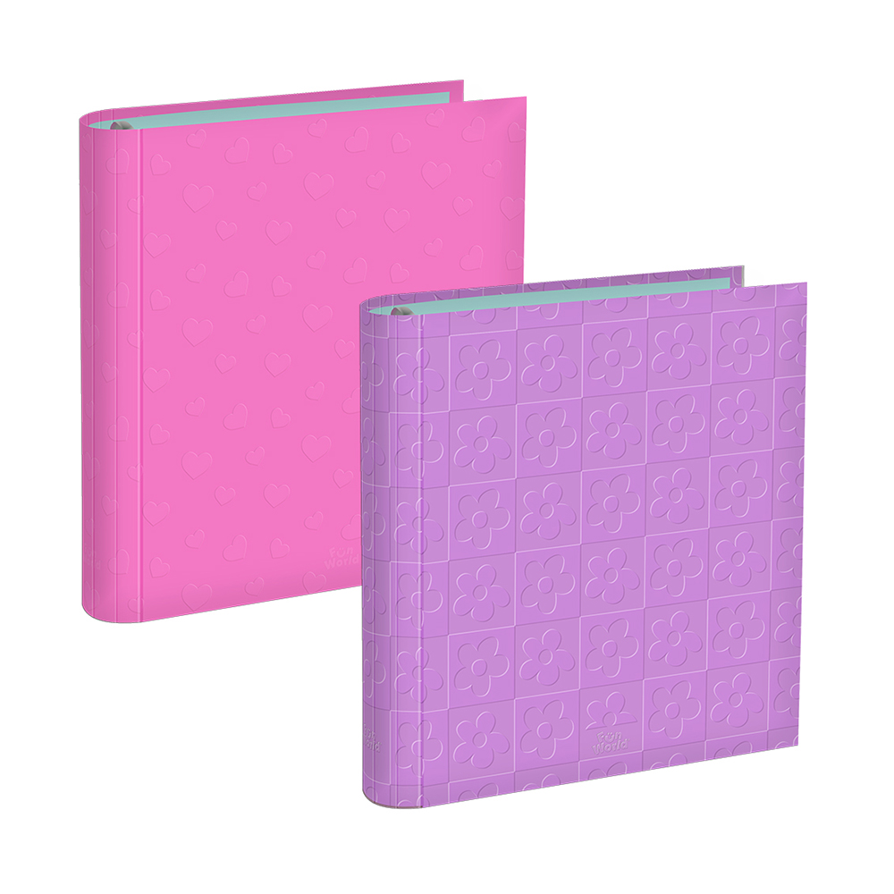 CARPETA 3X40 FW FUN WORLD MONOCHROME