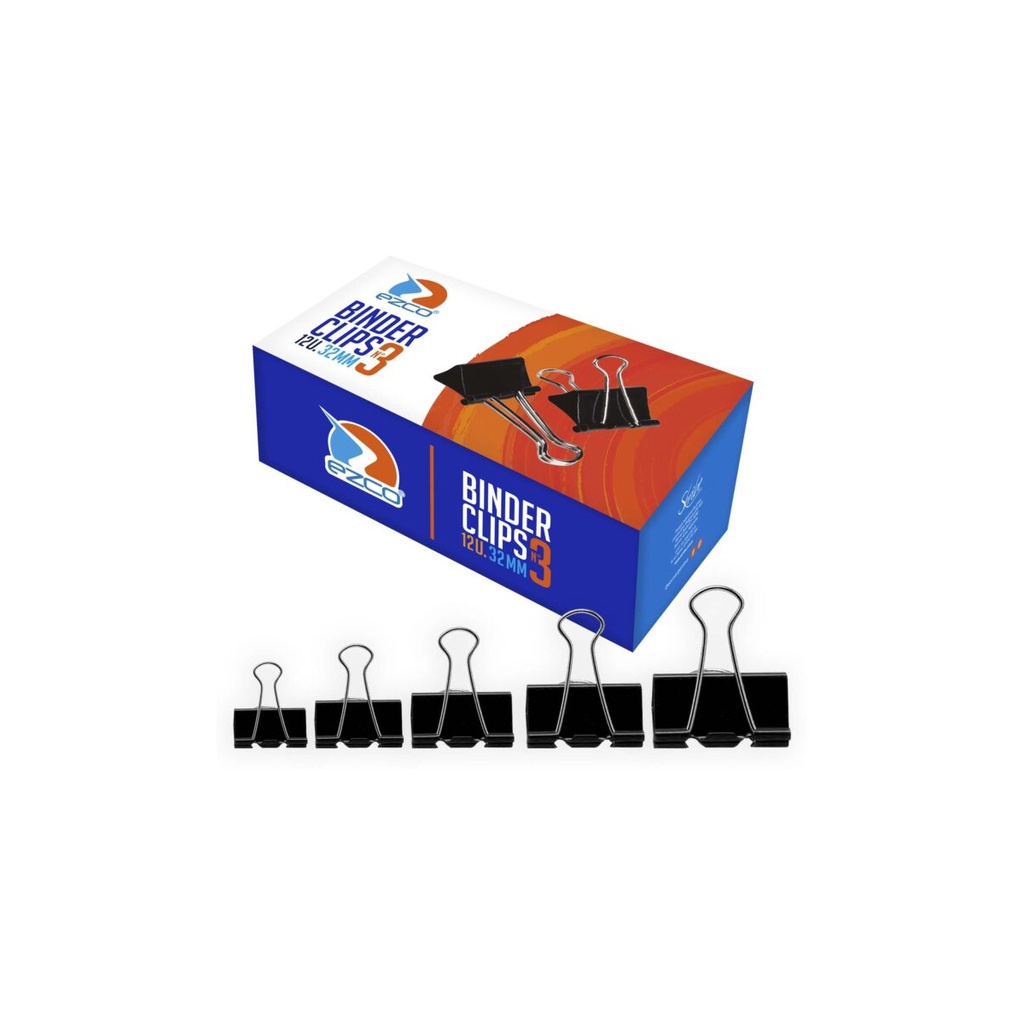 APRIETA PAPEL EZCO NEGRO Nº4 41MM X12