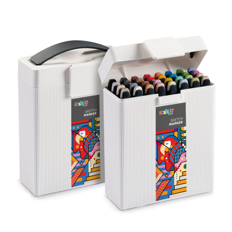 MARCADOR CARIOCA SKETCH DOBLE PUNTA X32 SURTIDO