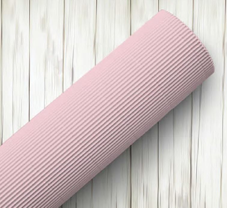 MICROCORRUGADO 50X70CM ROSA PASTEL